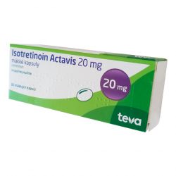 Изотретиноин Actavis (аналог Акненормин, Aknenormin) капс. 20мг 30шт в Сыктывкаре и области фото