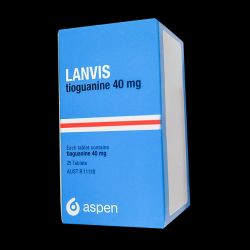 Ланвис (Тиогуанин) таблетки 40мг 25шт в Сыктывкаре и области фото