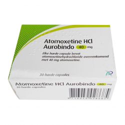 Атомоксетин HCL 40 мг Европа :: Аналог Когниттера :: Aurobindo капс. №30 в Сыктывкаре и области фото