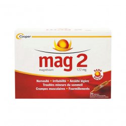 Маг 2, Mag 2, Магний 122мг ампулы для питья б/сахара №30 в Сыктывкаре и области фото